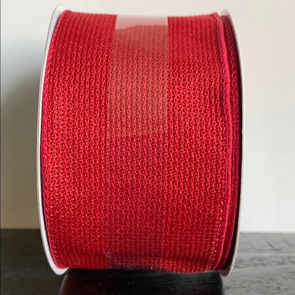 Celebrate It - New Red Christmas Wired Ribbon - Picture 2 of 5